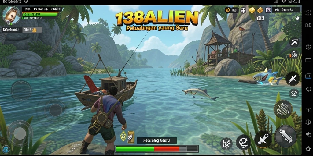 Tampilan gameplay <strong>138ALIEN</strong> dengan berbagai jenis ikan yang menakjubkan.