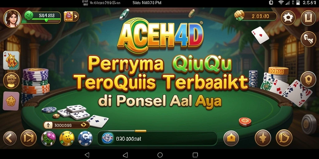Screenshot utama ACEH4D menampilkan adegan seru permainan QiuQiu.