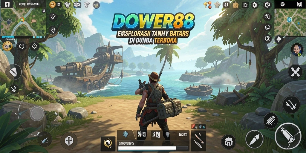 Gameplay DOWER88 yang menakjubkan dalam dunia terbuka.