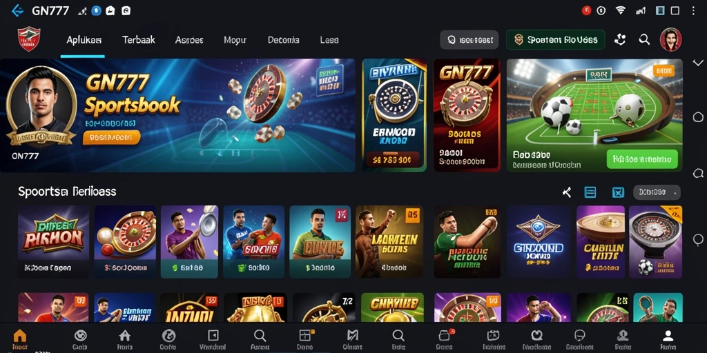 Screenshot gameplay GN777 menampilkan opsi taruhan yang beragam dan odds yang menarik.