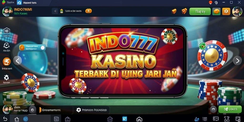 Tampilan gameplay memukau di INDO777 dengan berbagai opsi permainan Kasino.