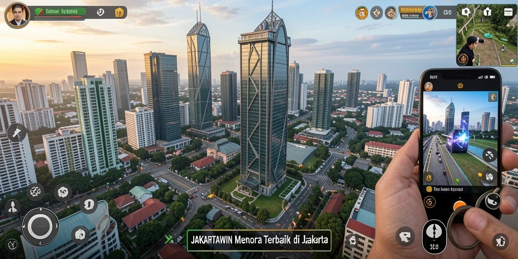 Screenshot menunjukkan aksi menegangkan dalam gameplay Tower Defense.