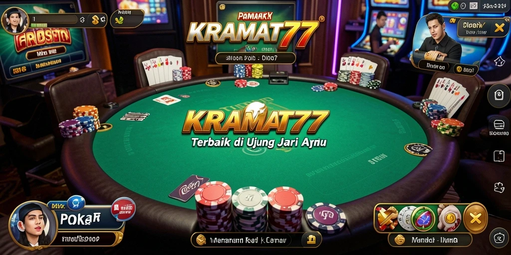Tampilan menakjubkan dari gameplay KRAMAT77 yang mengasyikkan.