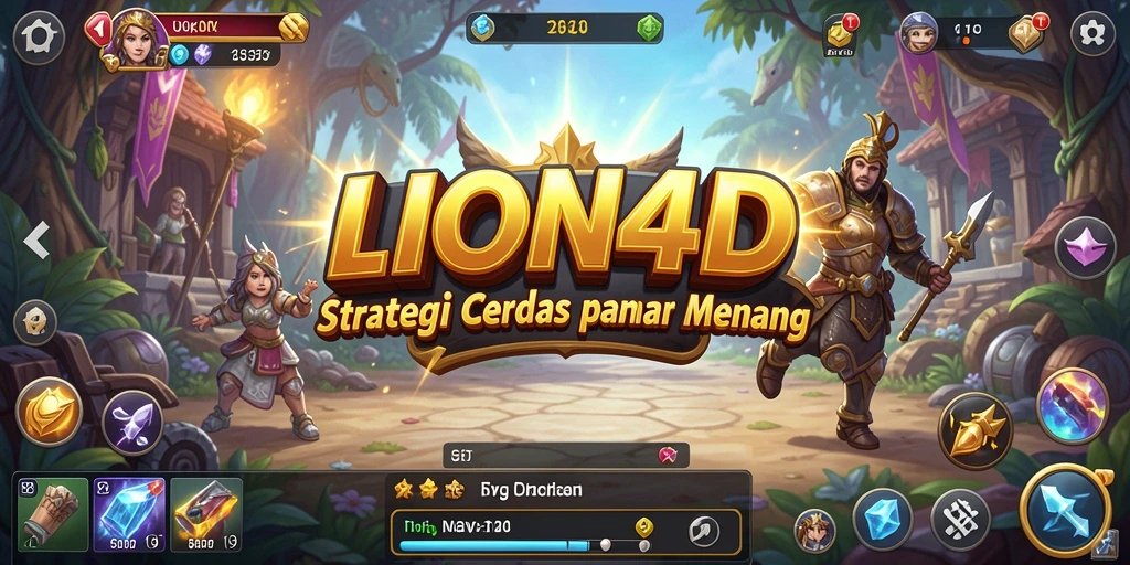 Tampilan gameplay seru di LION4D dengan strategi yang mendebarkan.