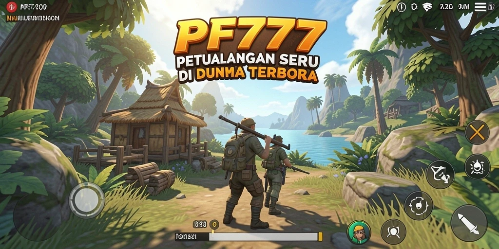 Tampilan luar biasa dari gameplay PF777 di dunia terbuka.