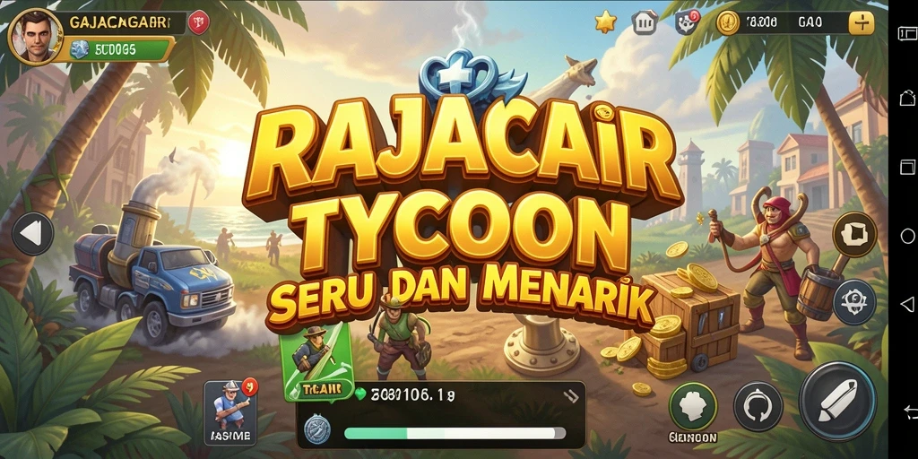 Tampilan gameplay <strong>RAJACAIR</strong> yang seru dan interaktif untuk pemain Tycoon.