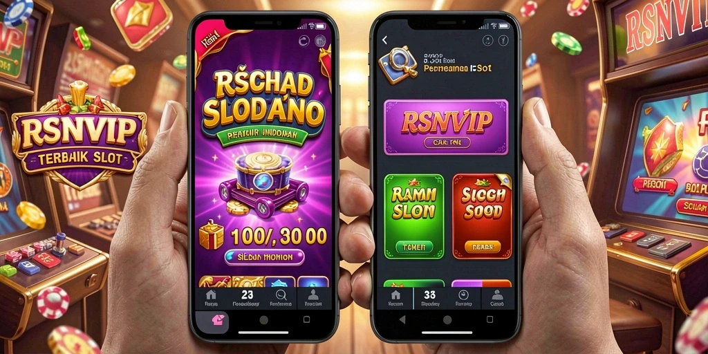 Tampilan gameplay Slot menarik dari RSNVIP dengan berbagai tema.