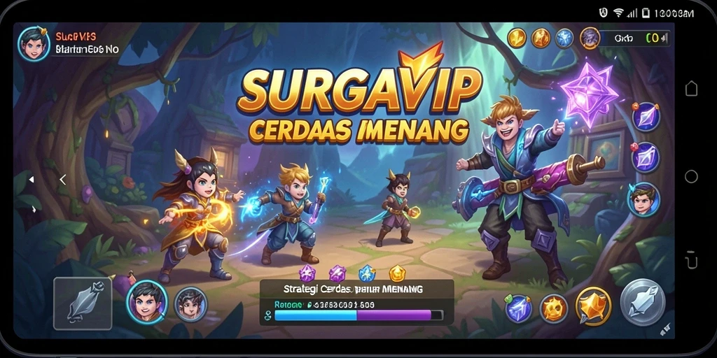 Gameplay seru dan strategi mendalam dalam SURGAVIP.