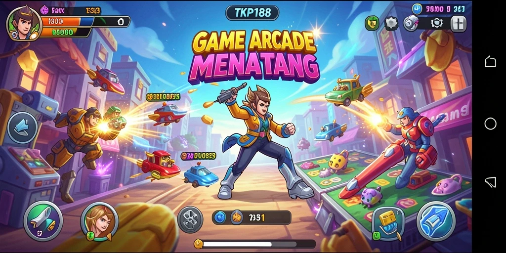Tampilan gameplay seru dari TKP188 yang penuh tantangan.