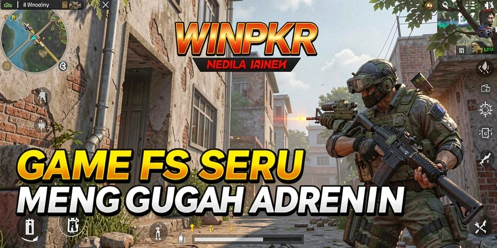 Gameplay seru WINPKR dengan aksi FPS tak terlupakan.