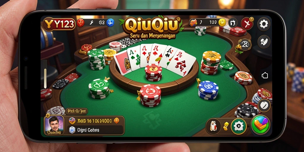 Gameplay seru dan grafis menarik dalam game QiuQiu.